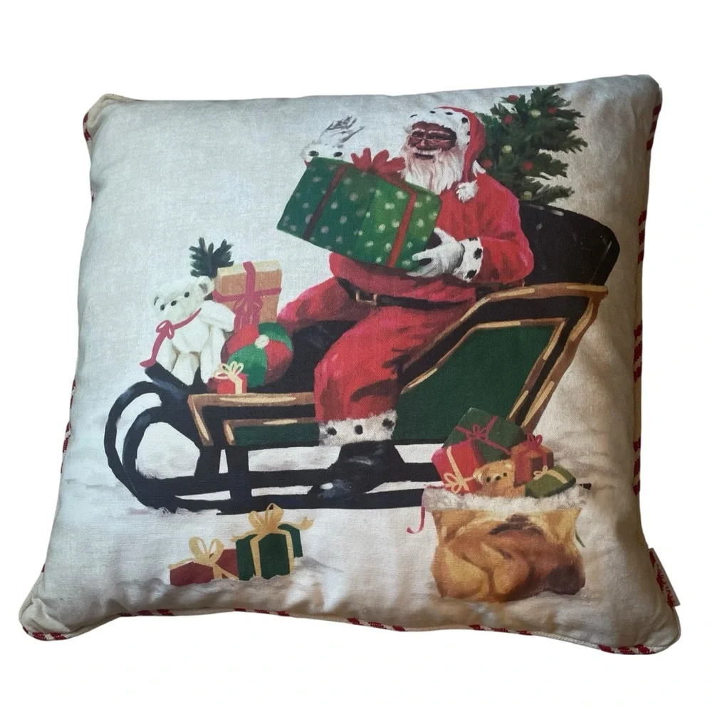 Storehouse Santa Pillow‎ NEW